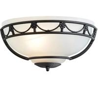 Elstead Lighting Carisbrooke lampada da parete 1x60 W nero CB-WU-BLACK