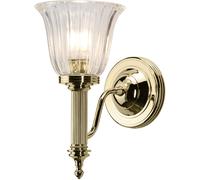Elstead Lighting Carroll lampada da parete 1x3 W ottone BATH-CARROLL1-PB