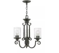 Elstead Lighting Casa lampada sospesa 3x60 W nero HK-CASA3