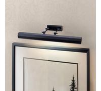 Applique Quadri E Specchi Contemporanea Chawton Acciaio Nero 4 Luci E14