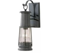 Elstead Lighting Chelsea Harbor lampada da parete per esterni 1x60 W grigio FE-CHELSEAHBR2