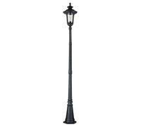 Elstead Lighting Chicago lampada da terra per esterni 1x60 W nero CC5-M-BK