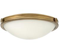 Elstead Lighting Collier plafoniera 3x40 W ottone HK-COLLIER-F-M