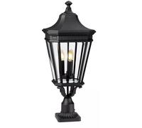 Elstead Lighting Cotswold Lane lampada da terra per esterni 1x60 W nero FE-COTSLN3-L-BK