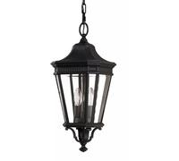 Elstead Lighting Cotswold Lane lampada sospesa per esterni 2x60 W nero FE-COTSLN8-M-BK