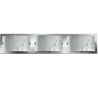 Elstead Lighting Daphne lampada da parete 3x1 W cromo HK-DAPHNE3-BATH