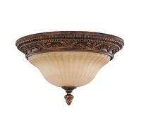 Elstead Lighting Deckenleuchte Vintage 2 Luci Oro Bronzo D 33 cm Stile Antik [EEK: Non valutato]