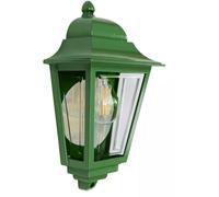 Elstead Lighting Deco Lane lampada da parete per esterni 1x60 W verde DECO-LANE7-GREEN