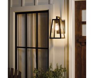 Elstead Lighting Delison lampada a parete, E27, KL-DELISON-S-RZ, Delison [Lampade per Esterni > Lampade a Parete]