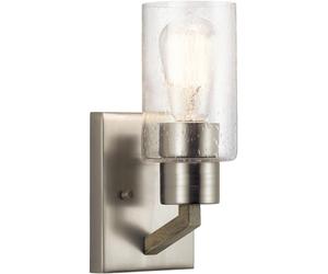 Elstead Lighting Deryn lampada da parete 1x60 W grigio KL-DERYN1-DAG