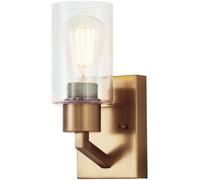 Elstead Lighting Deryn lampada da parete 1x60 W ottone KL-DERYN1-NBR