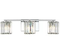 Elstead Lighting Divine lampada da parete 3x3 W cromo QZ-DIVINE3-PC-BATH