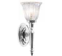 Elstead Lighting Dryden lampada da parete 1x3 W cromo BATH-DRYDEN1-PC