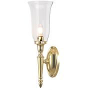 Elstead Lighting Dryden lampada da parete 1x3 W ottone BATH-DRYDEN2-PB