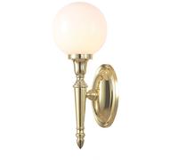 Elstead Lighting Dryden lampada da parete 1x3 W ottone BATH-DRYDEN4-PB