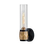 Elstead Lighting Ellison lampada a parete, E27, HK-ELLISON1-BK-HB, Ellison [Lampade per Interni > Lampade a Parete]