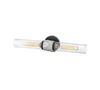 Elstead Lighting Ellison lampada a parete, E27, HK-ELLISON2-BK-BN, Ellison [Lampade per Interni > Lampade a Parete]