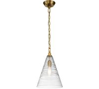 Elstead Lighting Elmore lampada sospesa 1x60 W ottone QN-ELMORE-P-BBS