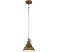 Elstead Lighting Emery lampada sospesa 1x60 W ottone QZ-EMERY-P-S-WS