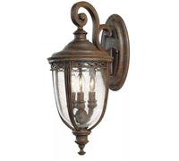 Elstead Applique English Bridle IP44 Ø 21,6 cm bronzo ELSTEAD