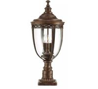 Elstead Lighting English Bridle lampada da terra per esterni 3x60 W marrone FE-EB3-L-BRB