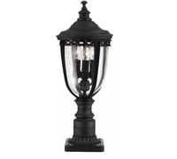 Lampione Da Giardino Nero 3 Fiamme H 55,2 Cm [EEK: Non valutato]