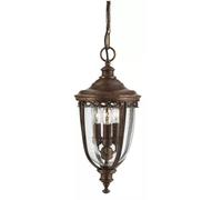 Pendelleuchte Acciaio Rustico Esterno Ø22cm Edmund Lampada per Terrazza Balcone