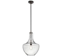 Elstead Lighting Everly lampada sospesa 1x60 W marrone KL-EVERLY-P-M-OZ