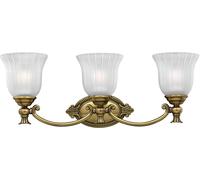 Elstead Lighting Francoise lampada da parete 1x3 W ottone HK-FRANCOISE3-BATH