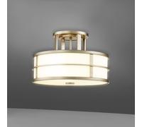 FEISS Plafoniera Fusion, ottone naturale FEISS