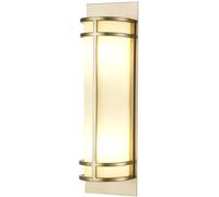 Elstead Lighting Fusion lampada da parete E27 2 x 60 W La: 12,7 A: 43,2 P: 10,2 cm, FE-FUSION2-PNBR, Fusion [Lampade per Interni > Lampade a Parete]