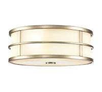 Elstead Lighting Fusion lampada a soffitto E27 3 x 60 W Ø34,3 A: 12,4 cm, FE-FUSION-F, Fusion [Lampade per Interni > Lampade a Soffitto]