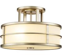 FEISS Plafoniera Fusion, ottone naturale FEISS