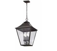 Elstead Lighting Galena lampada sospesa per esterni 4x40 W marrone FE-GALENA8-XL-SBL
