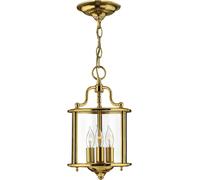 Elstead Lighting Gentry lampada sospesa 3x60 W ottone HK-GENTRY-P-S-PB