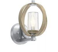 Elstead Lighting Grand Bank lampada da parete 1x40 W grigio KL-GRAND-BANK1-DAG