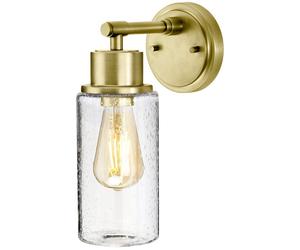 Elstead Lighting Greenwich lampada da parete 1x60 W ottone BATH-MORVAH1-BB