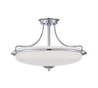 Elstead Lighting Griffin lampada da soffitto 4x60 W cromo QZ-GRIFFIN-SFM-C