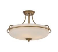 Elstead Lighting Griffin lampada a soffitto con sospensione, QZ-GRIFFIN-SFM-WS, Griffin [Lampade per Interni > Lampade a Soffitto]