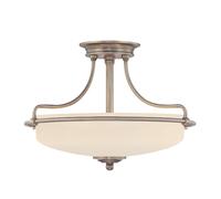 Elstead Lighting Griffin lampada a soffitto con sospensione, QZ-GRIFFIN-SFS-AN, Griffin [Lampade per Interni > Lampade a Soffitto]