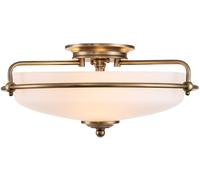 Elstead Lighting Griffin lampada da soffitto 3x60 W ottone QZ-GRIFFIN-F-WS
