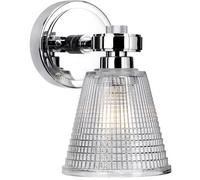Elstead Lighting Gunnislake lampada da parete 1x3 W cromo BATH-GUNNIS1-PC