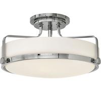 Elstead Lighting Harper lampada da soffitto 3x60 W bianco-cromo HK-HARPER-SFM-CM