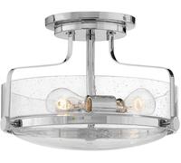 Elstead Lighting Harper lampada da soffitto 3x60 W cromo-trasparente HK-HARPER-SFS-CM-CS