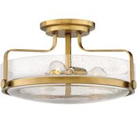 Elstead Lighting Harper lampada da soffitto 3x60 W ottone-trasparente HK-HARPER-SFM-HB-CS