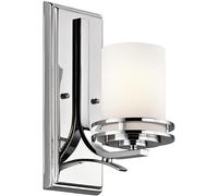 Elstead Lighting Hendrik lampada da parete 1x3 W cromo KL-HENDRIK1-BATH