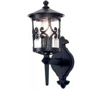Elstead Lighting Hereford lampada da parete per esterni 1x60 W nero BL10-BLACK