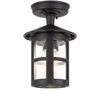 Elstead Lighting Hereford lampada da soffitto per esterni 1x60 W nero BL21A-BLACK