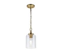 Elstead Lighting Hounslow lampada a sospensione, E27, FE-HOUNSLOW-P-BB, Hounslow [Lampade per Interni > Lampade a Sospensione]