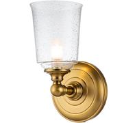 Elstead Lighting Huguenot Lake lampada da parete 1x3 W ottone FE-HUGOLAKE1BATH-BB
